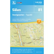 81 Sälen Sverigeserien 1:50 000